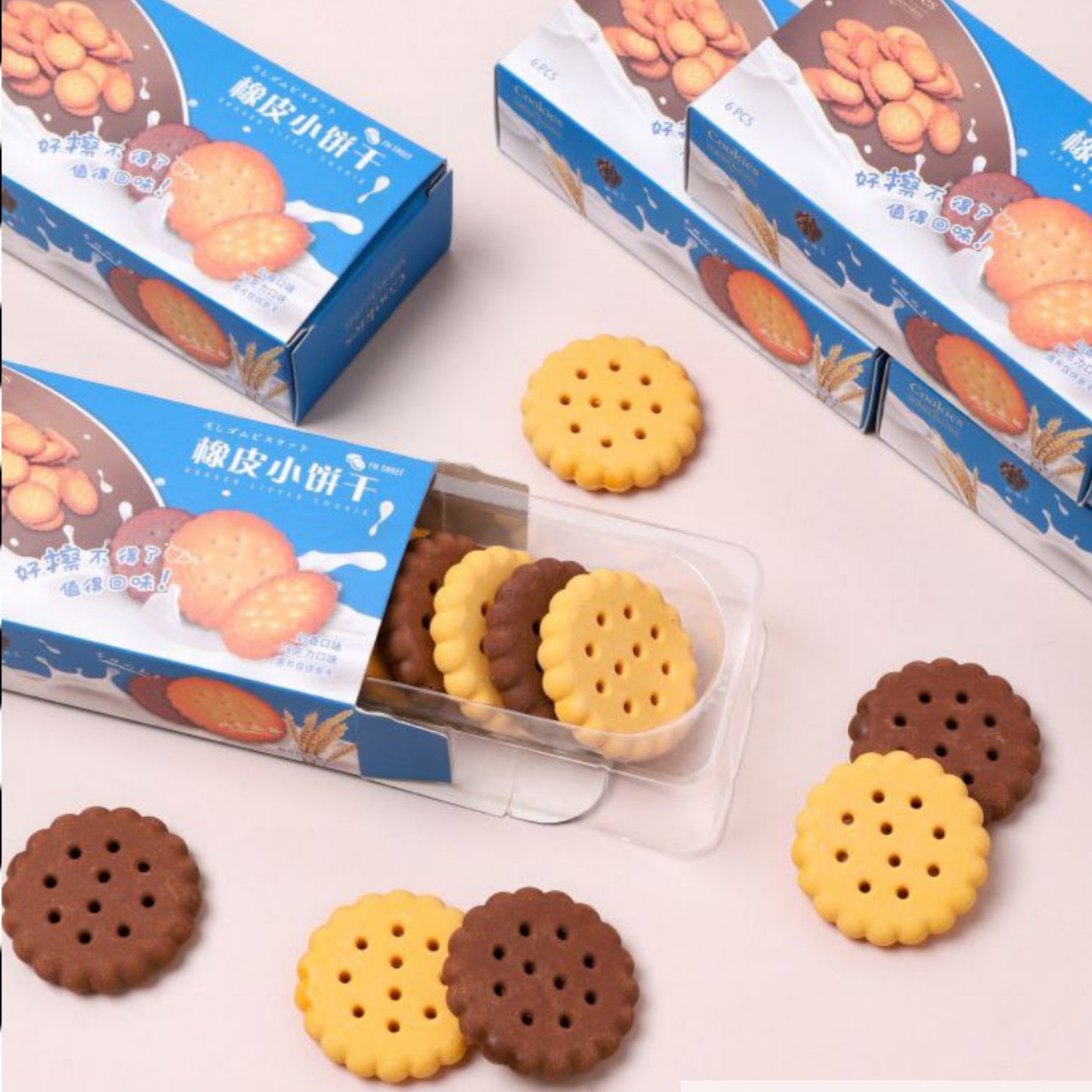 پاکن طرح بیسکوئیت  ( پک 6 تایی)