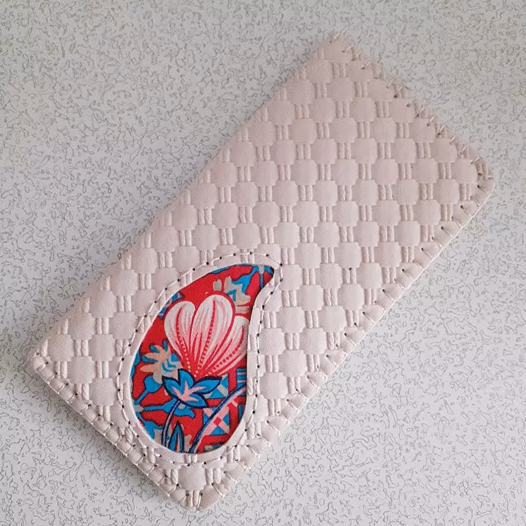 کیف پول چرمی مدل دستدوز لاکچری کد EFO-00