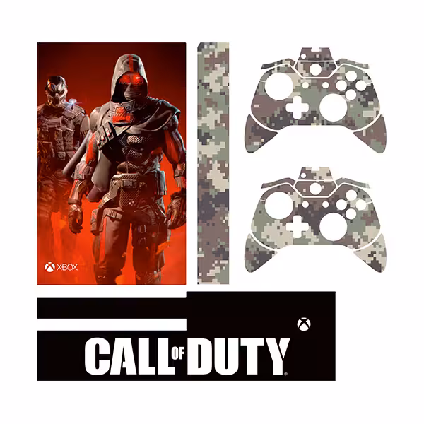 برچسب ایکس باکس one توییجین وموییجین مدل Call of Duty 12 مجوعه 5 عددی