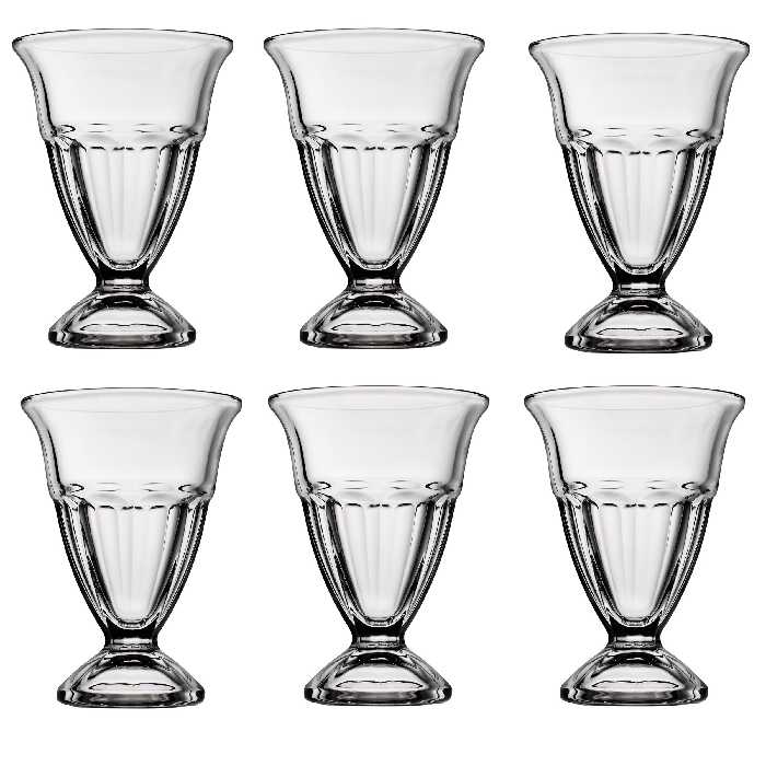 بستنی خوری پاشاباغچه مدل کازابلانکا کد 51118 بسته شش عددی 