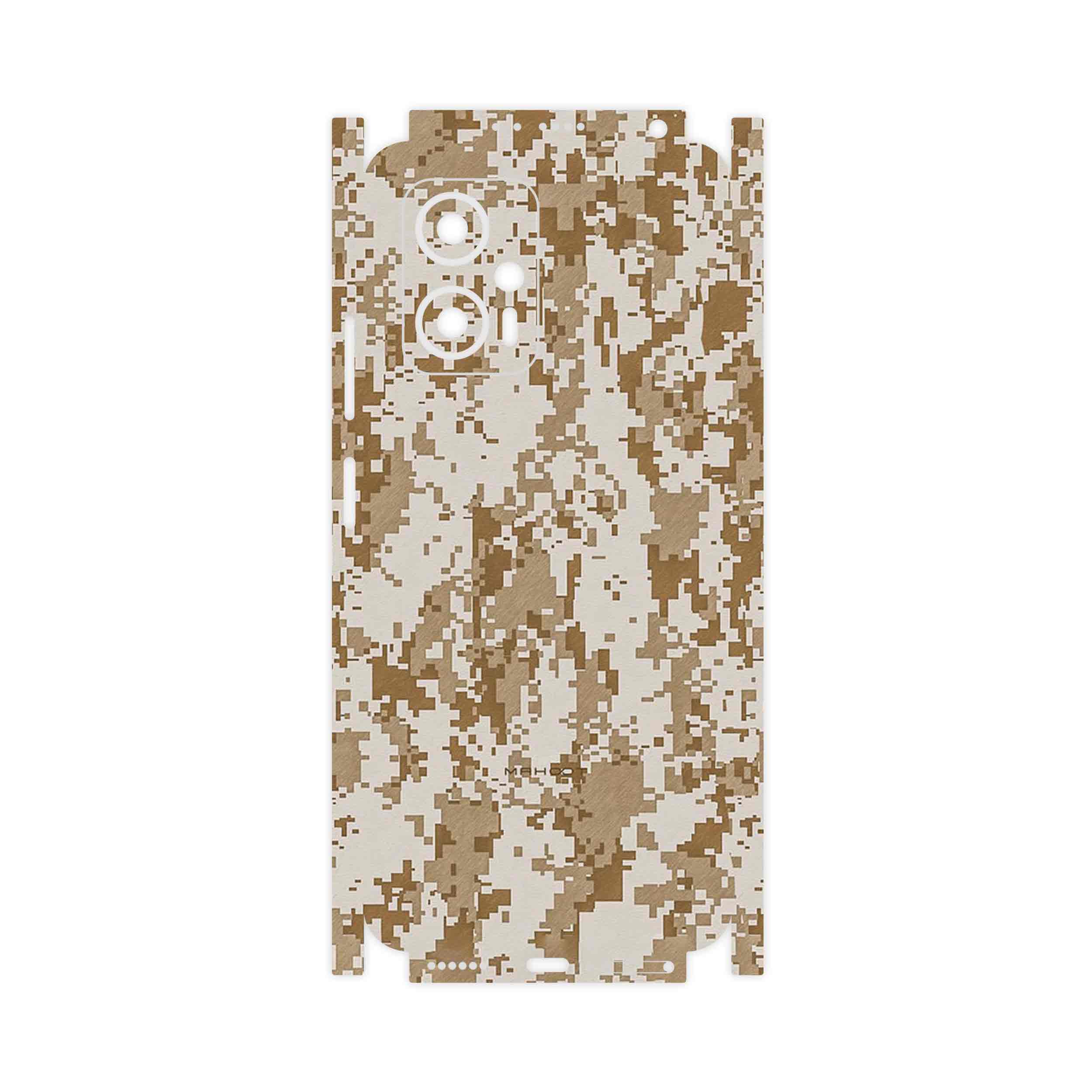 برچسب پوششی ماهوت مدل Army_Desert_Pixel-FullSkin مناسب برای گوشی موبایل شیائومی Poco X4 GT