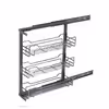 سبد سوپری کابینت  مدل ریل بغل 3طبقه unit15