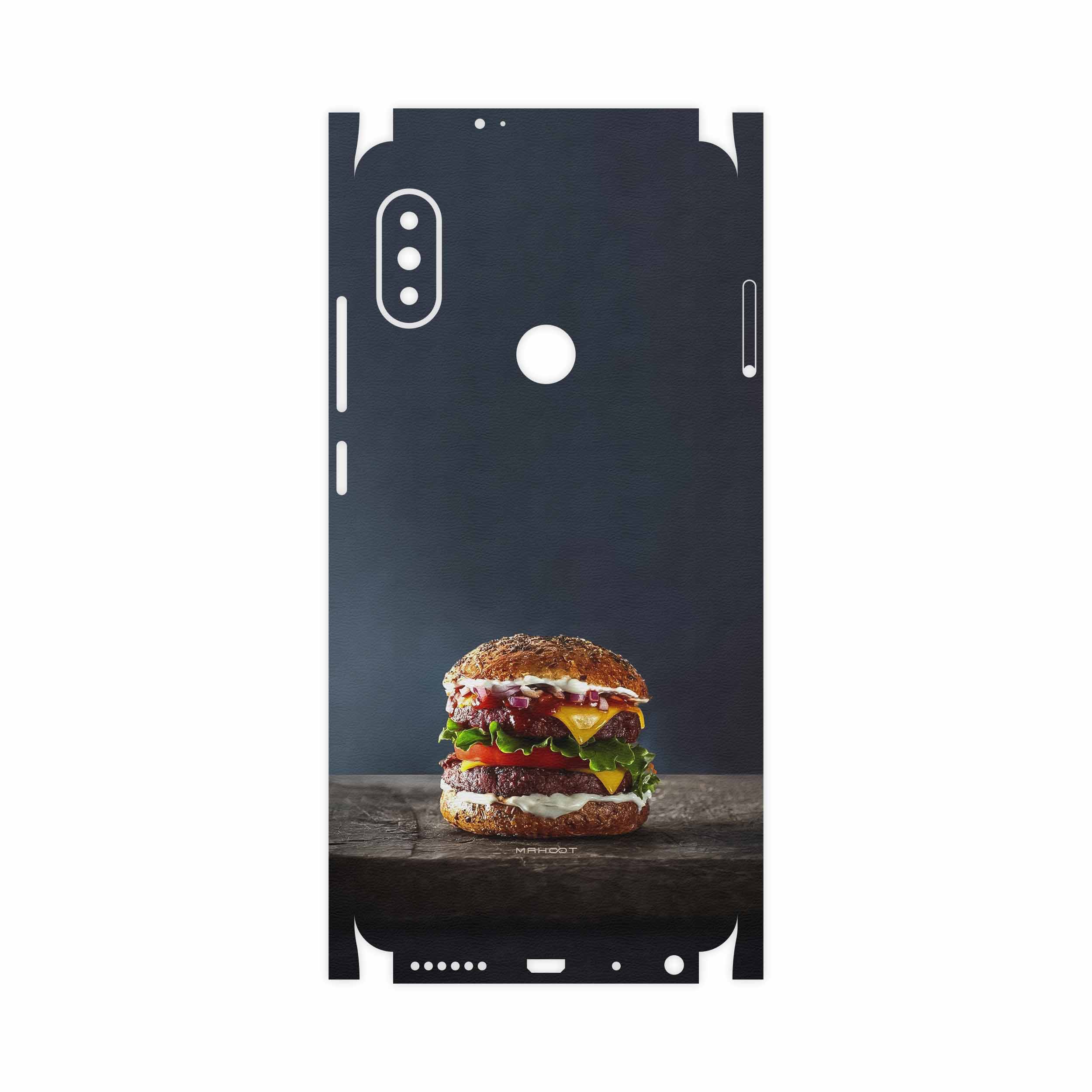برچسب پوششی ماهوت مدل Hamburger-FullSkin مناسب برای گوشی موبایل شیائومی Redmi Note 5 Pro