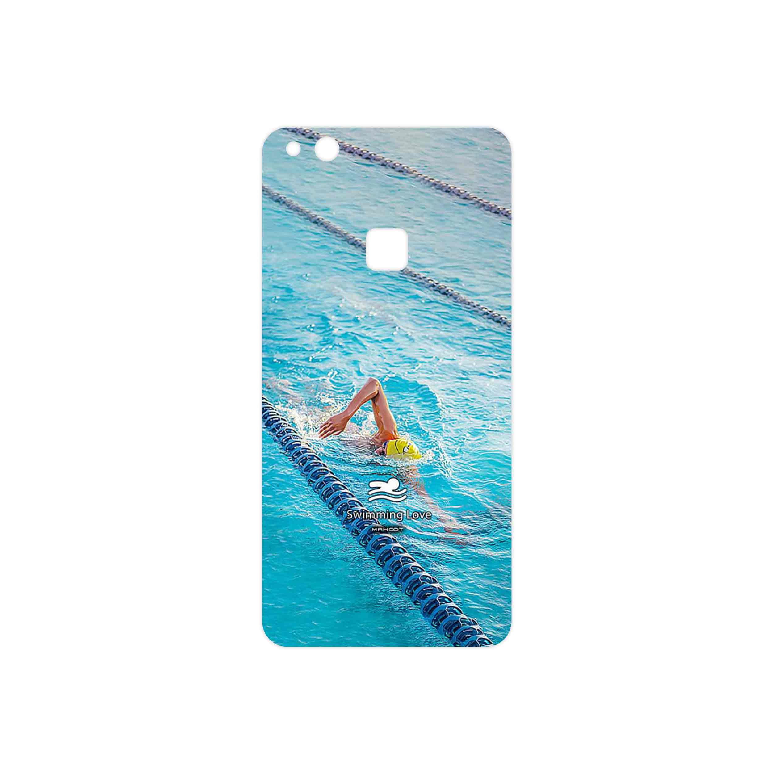 برچسب پوششی ماهوت مدل Swimming مناسب برای گوشی موبایل هوآوی P10 Lite
