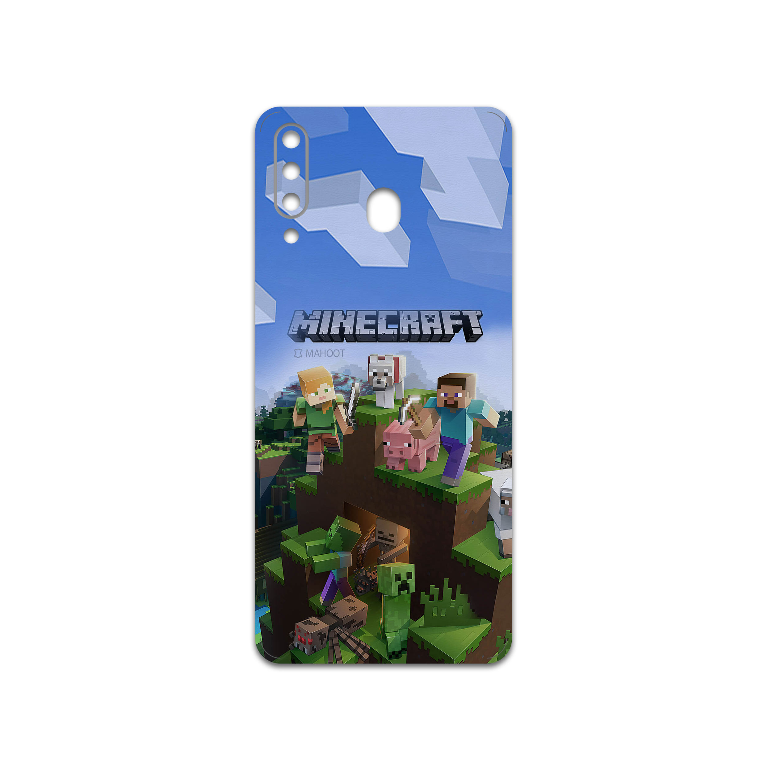 برچسب پوششی ماهوت مدل Minecraft-Game مناسب برای گوشی موبایل سامسونگ Galaxy M30