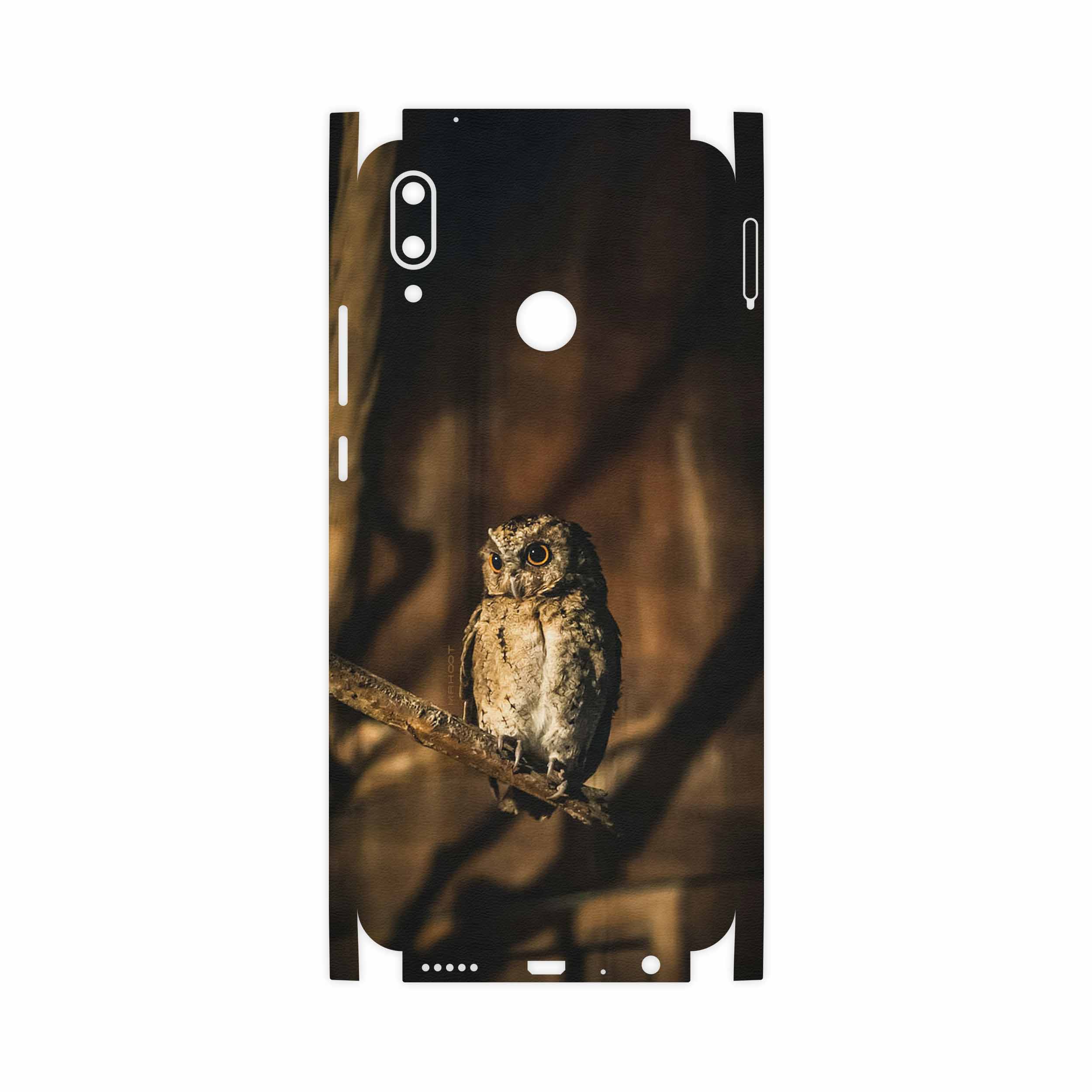 برچسب پوششی ماهوت مدل Owl-FullSkin مناسب برای گوشی موبایل هوآوی Y9 2019