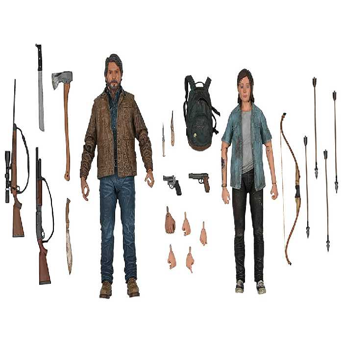 اکشن فیگور نکا مدل The Last of US بسته 2 عددی