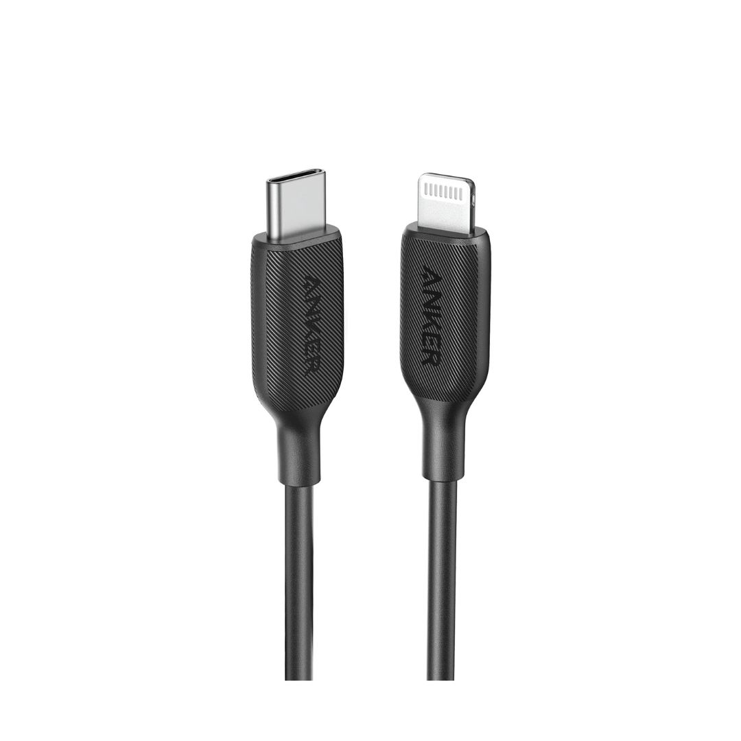 کابل تبدیل USB-C به لایتنینگ انکر مدل A8833 طول 1.8 متر