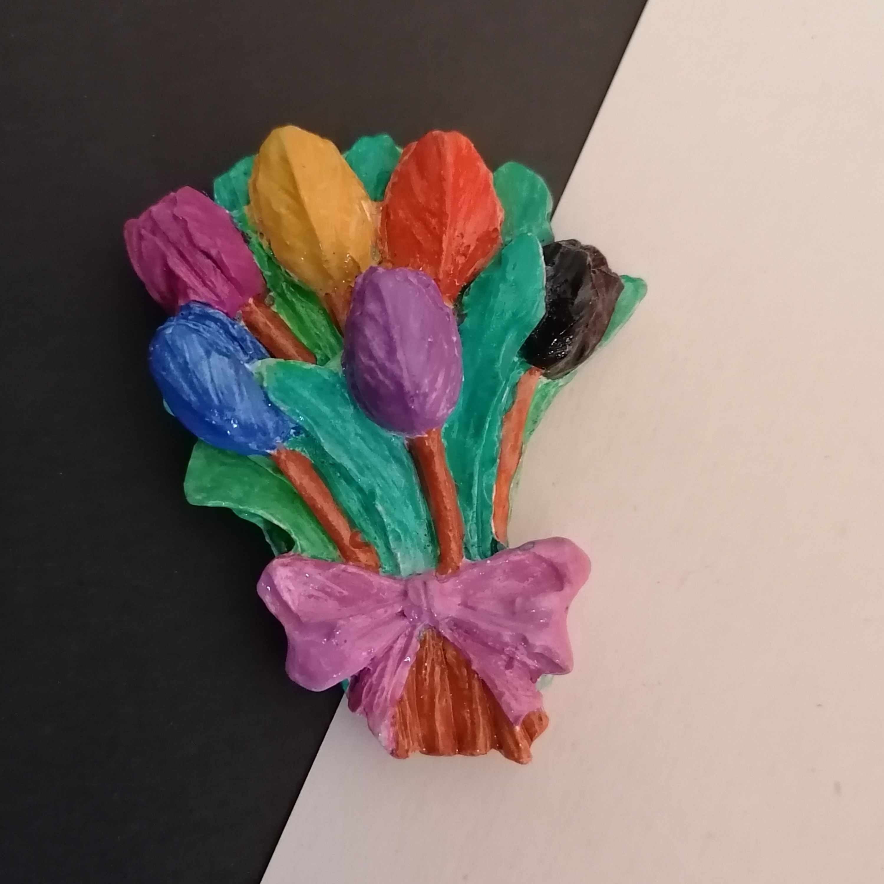 مگنت دسته گل لاله