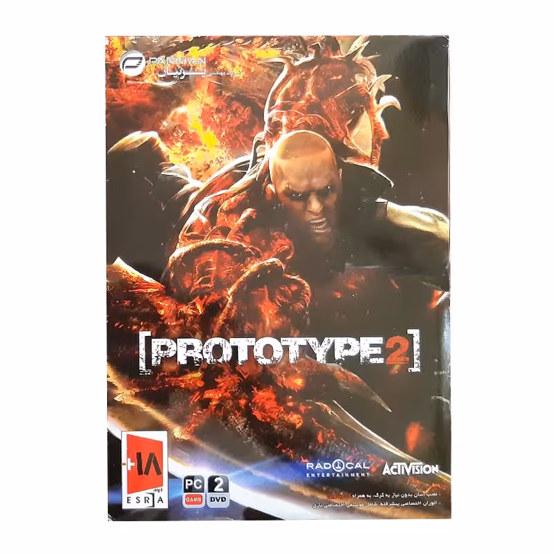 بازی کامپیوتری Prototype 2 مخصوص pc نشر پرنیان