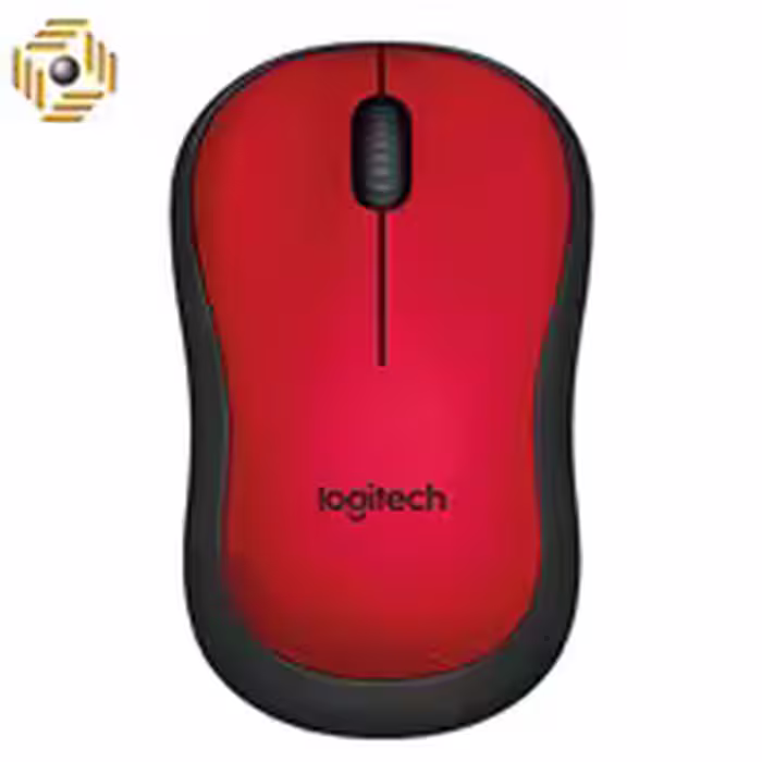 ماوس بیسیم لاجیتک مدل M220 Silent  RED