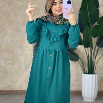 مانتو اسپرت زنانه ابروبادی مدل مانتو دکمه دار