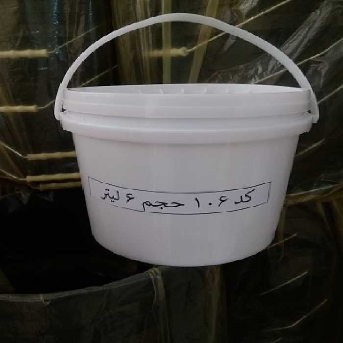 سطل6 لیتری(بسته 10عددی) | تتیس پلاست