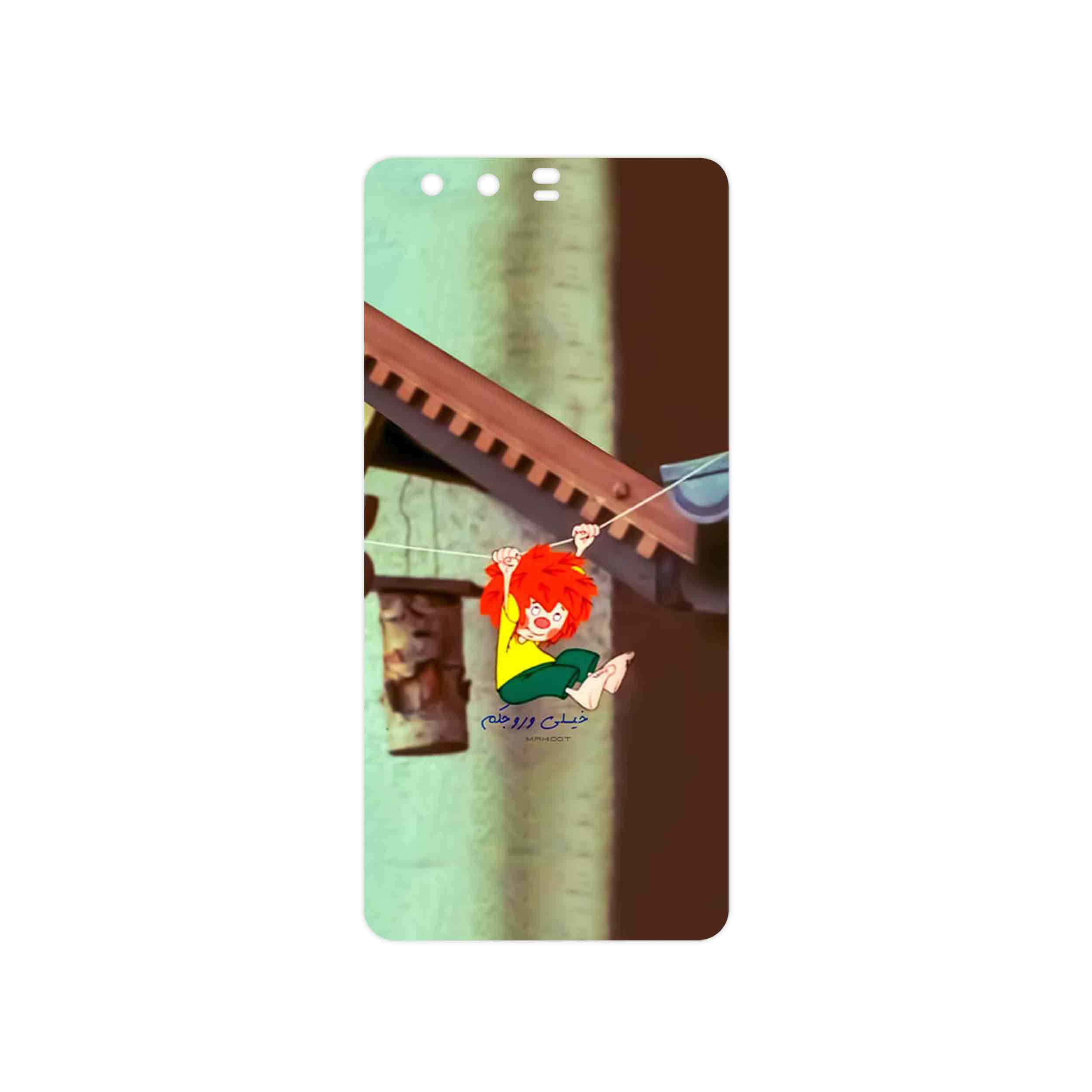 برچسب پوششی ماهوت مدل Meister Eder und sein Pumuckl مناسب برای گوشی موبایل هوآوی P10 Plus