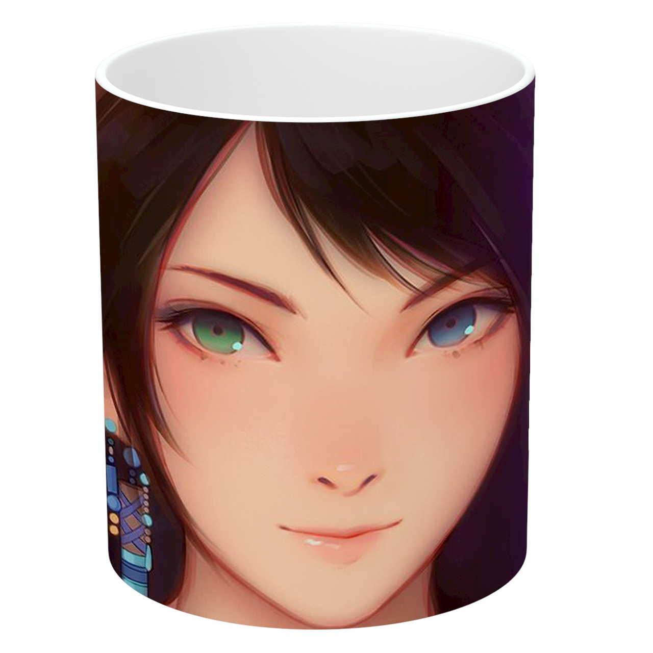 ماگ طرح دختر مدل NI1014