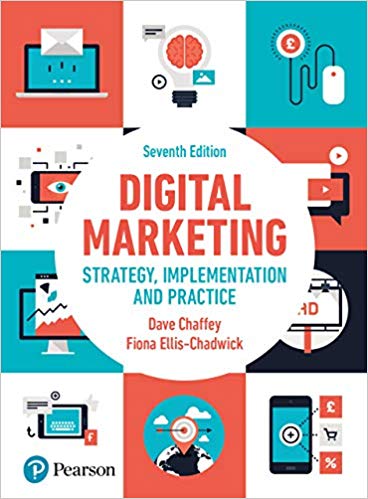 خرید و دانلود نسخه کامل کتاب Digital Marketing (7th Edition) BY Chaffey - Pdf