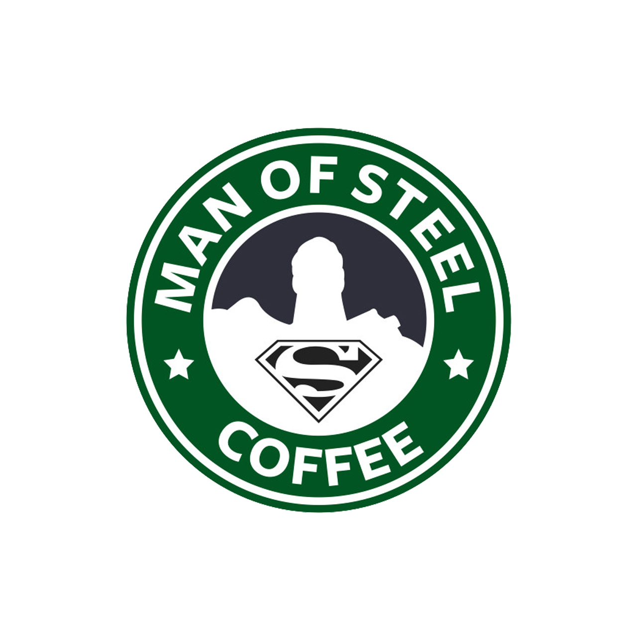 استیکر تزئینی موبایل طرح Man Of Steel Dc Comics مدل STM951