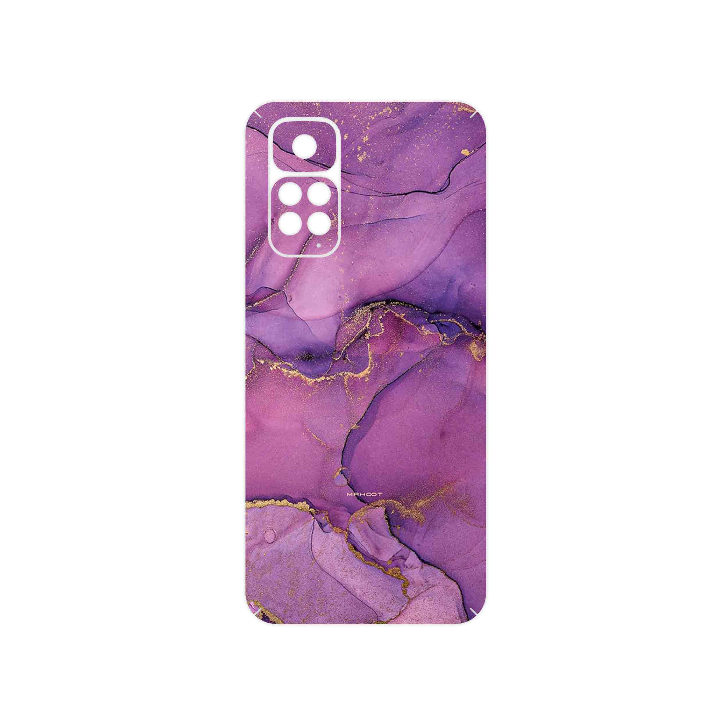 برچسب پوششی ماهوت مدل Purple Marble مناسب برای گوشی موبایل شیائومی Redmi Note 11S