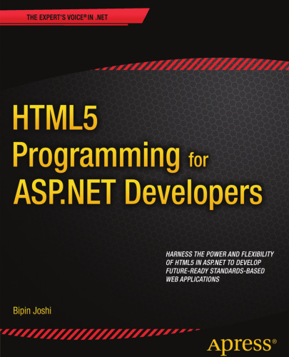 خرید و دانلود نسخه کامل کتاب HTML5 Programming for ASPNET Developers