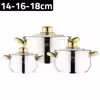 سرویس قابلمه شش پارچه زیو مدل Z-1118