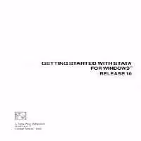 خرید و دانلود نسخه کامل کتاب Getting Started With Stata for Windows