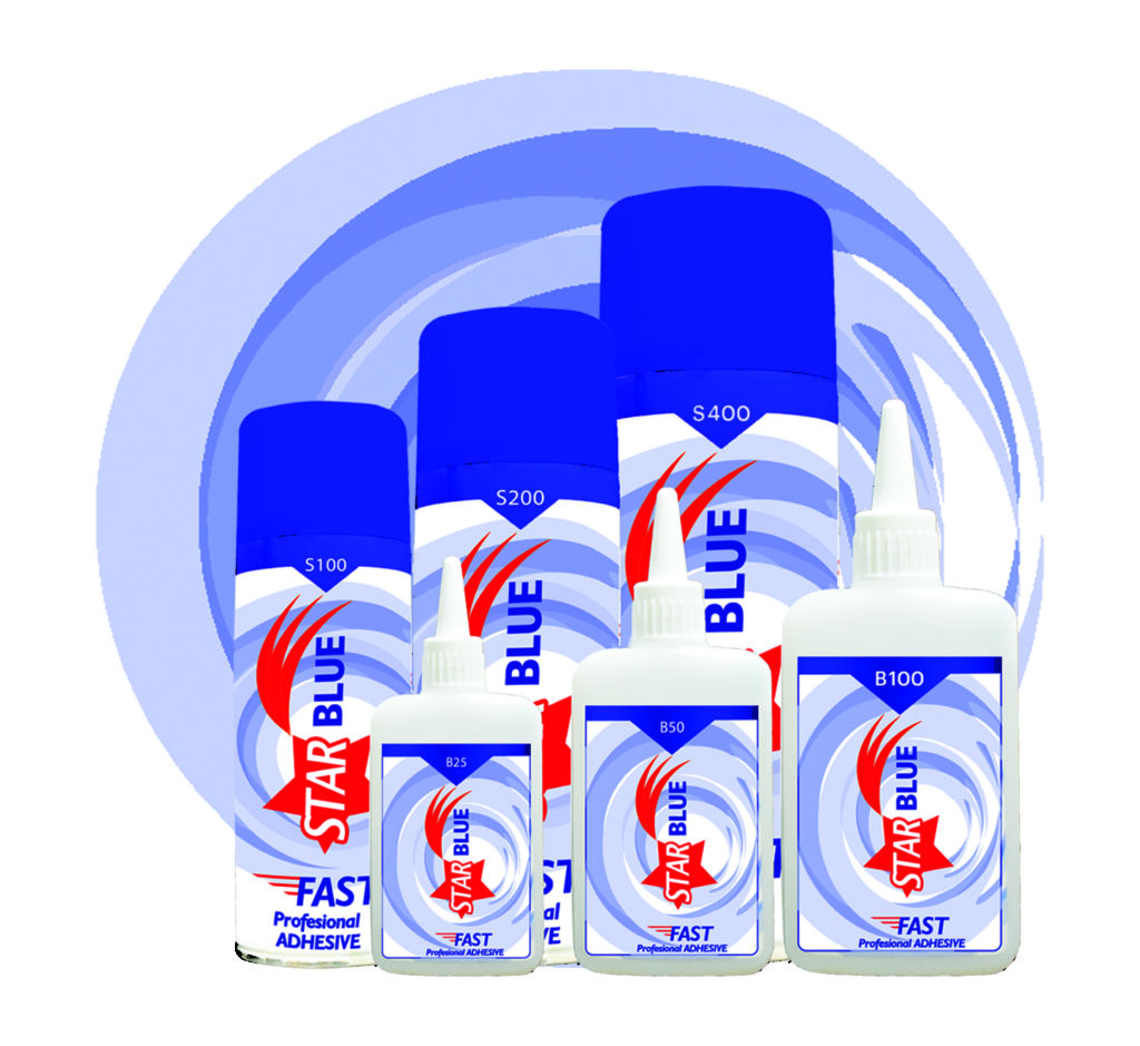 چسب 1.2.3 اسپری دار starblue میل 100