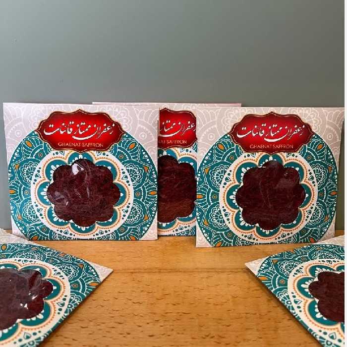 زعفران سرگل ممتاز و درجه یک قائنات (20پاکت یک مثقالی) با قیمت عمده (مستقیم از کشاورز) و ارسال رایگان