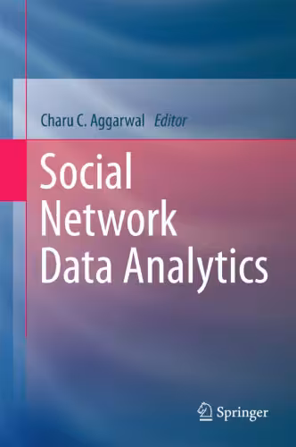 خرید و دانلود نسخه کامل کتاب Social Network Data Analytics