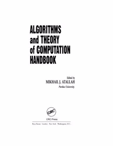 خرید و دانلود نسخه کامل کتاب Algorithms and theory of computation handbook