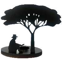 جاشمعی باروچین مدل مرد تنهای شب