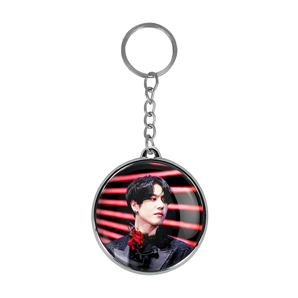 جاکلیدی خندالو طرح مارک و یوگیوم گروه گات سون GOT7 مدل دوطرفه کد 1166711665