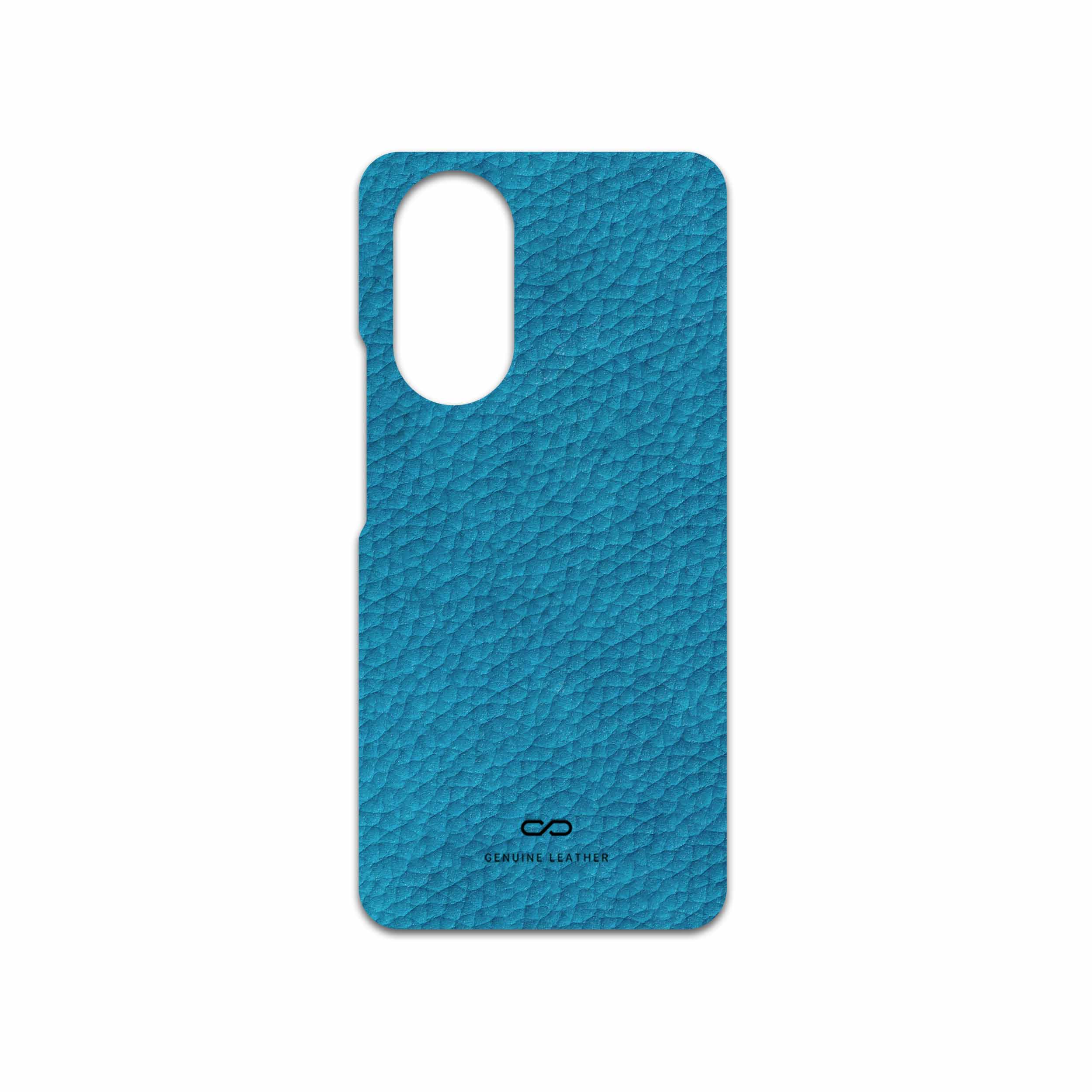 برچسب پوششی ماهوت مدل Blue-Leather مناسب برای گوشی موبایل هوآوی Nova 9