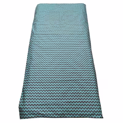 ملحفه تشک سندس مدل زیکزاک کد F20 سایز 195x100 سانتی متر