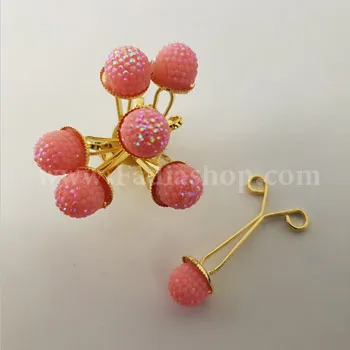 گیر روسری نگین دار