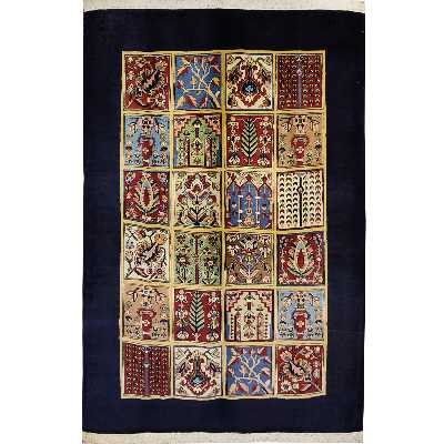 فرش دستباف سه متری طرح خشتی مدل AA191