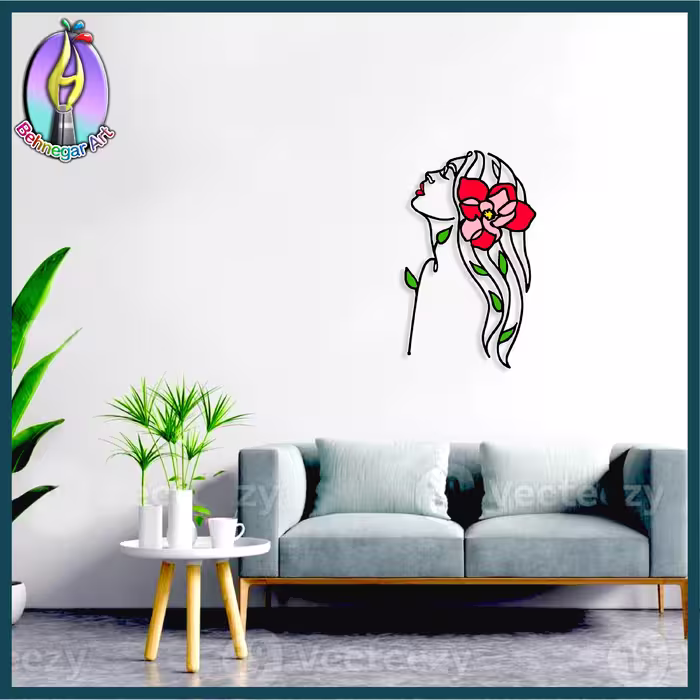 تابلویmdf مدرن و زیبا  مناسب برای هدیه و دکوراسیون