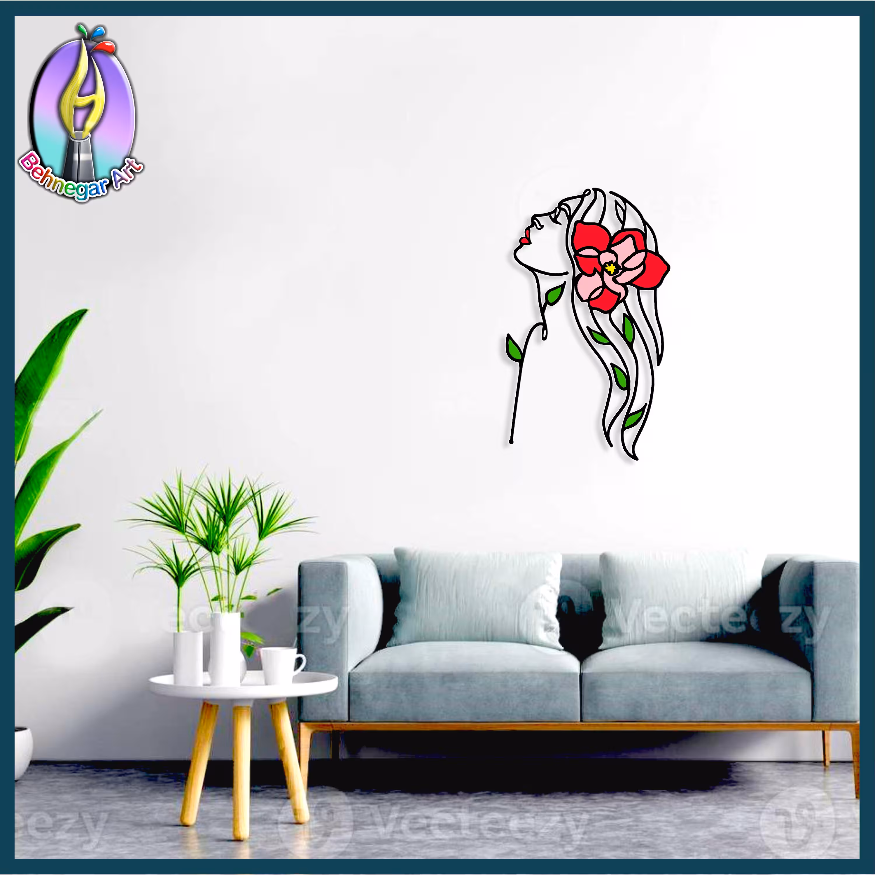 تابلویmdf مدرن و زیبا  مناسب برای هدیه و دکوراسیون