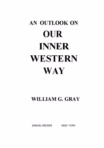 خرید و دانلود نسخه کامل کتاب An Outlook On Our Inner Western Way
