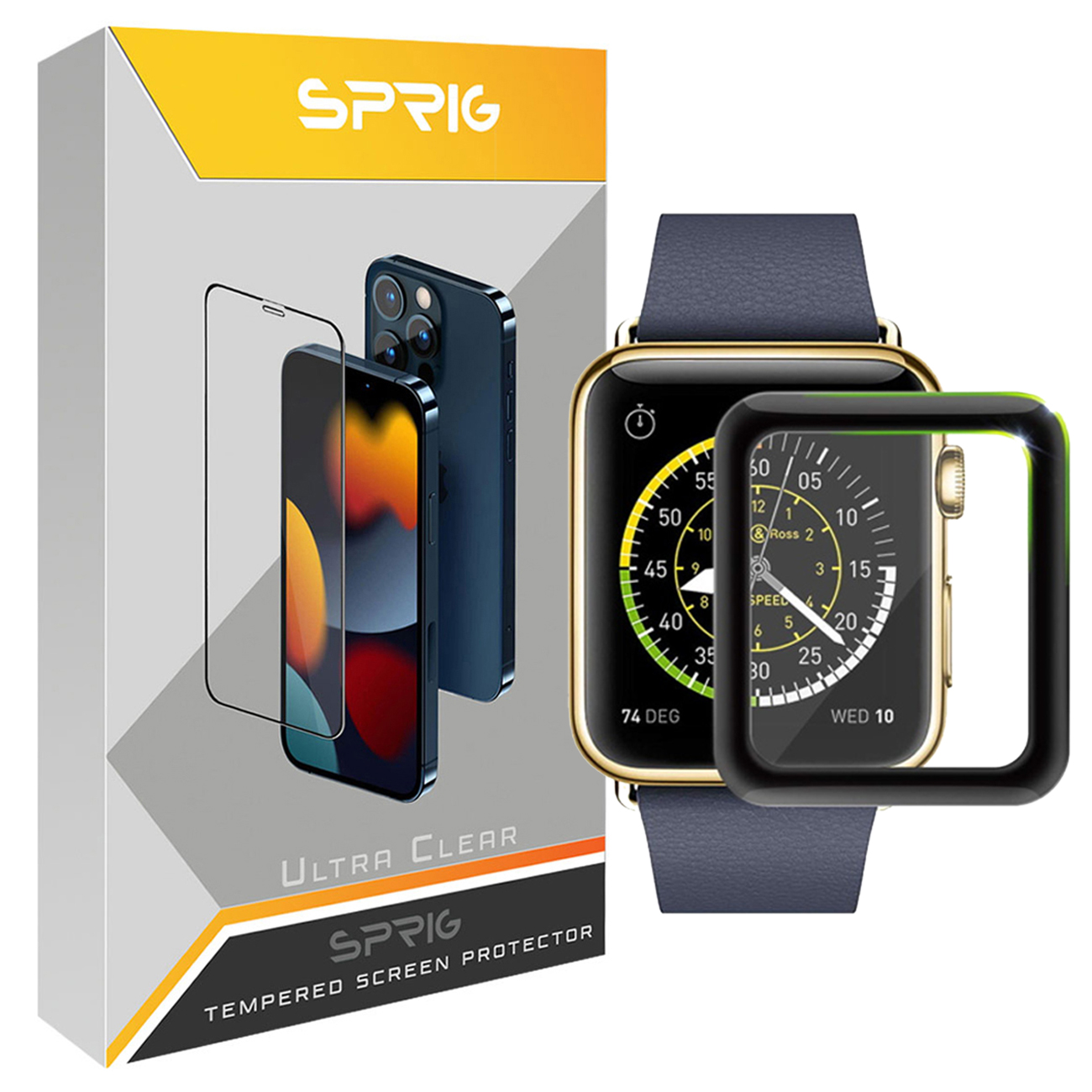 محافظ صفحه نمایش نانو اسپریگ مدل NST مناسب برای اپل واچ Series 1 42mm