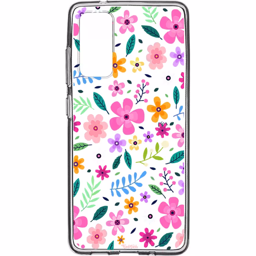 کاور طرح گل مناسب برای گوشی موبایل سامسونگ Galaxy S20 Plus