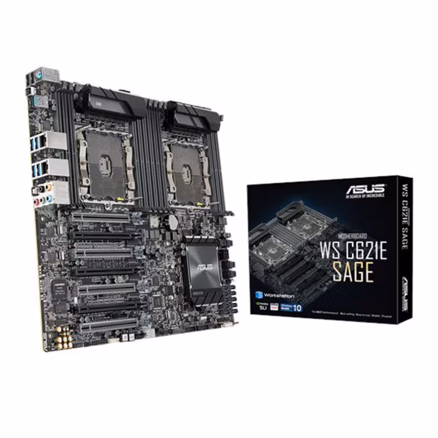 مادربرد ورک استیشن ایسوس ASUS WS C621E SAGE Dual CPU
