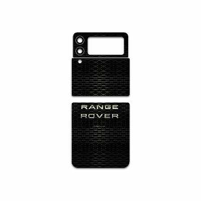 برچسب پوششی ماهوت مدل Range-Rover-Logo مناسب برای گوشی موبایل سامسونگ Galaxy Z Flip3 5G