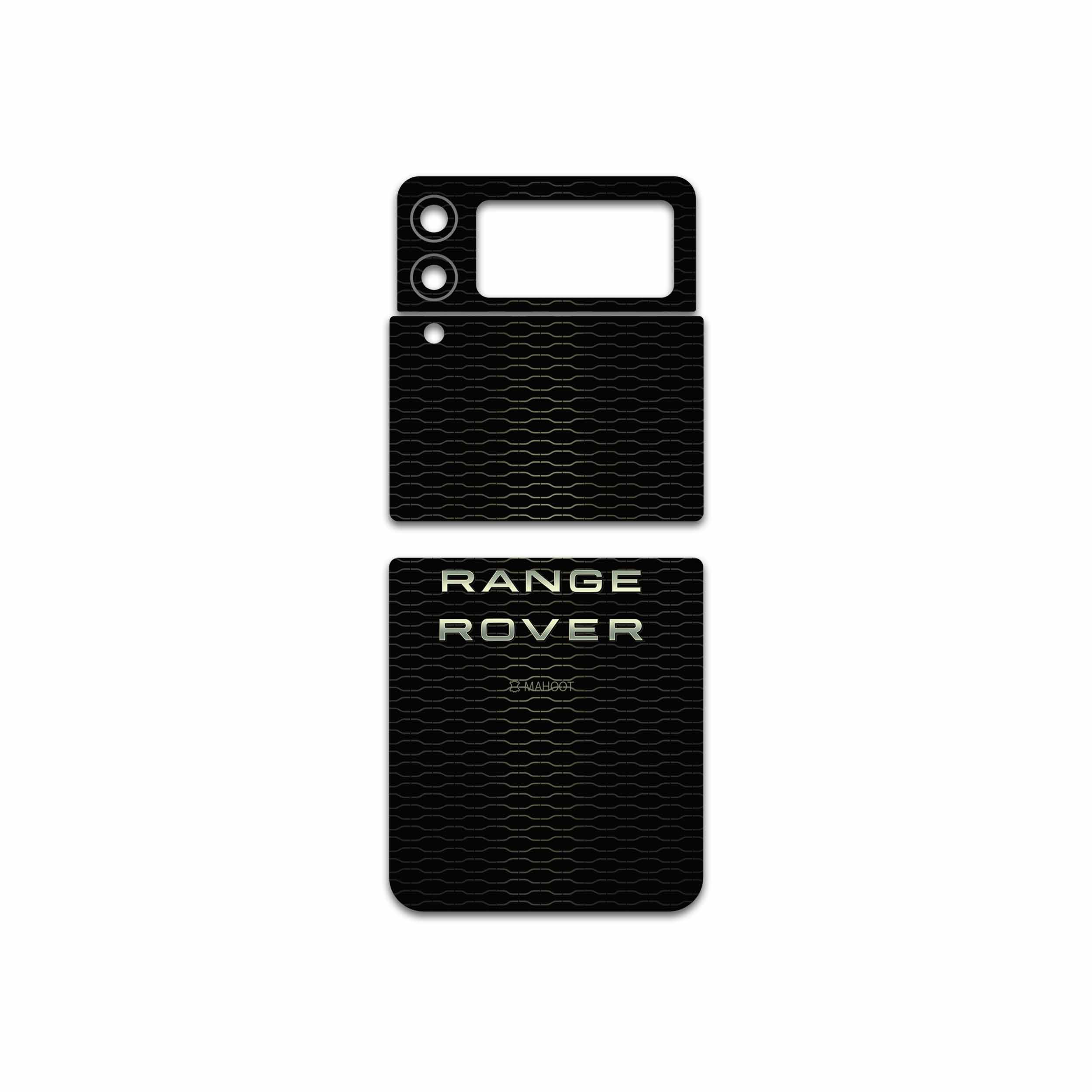 برچسب پوششی ماهوت مدل Range-Rover-Logo مناسب برای گوشی موبایل سامسونگ Galaxy Z Flip3 5G
