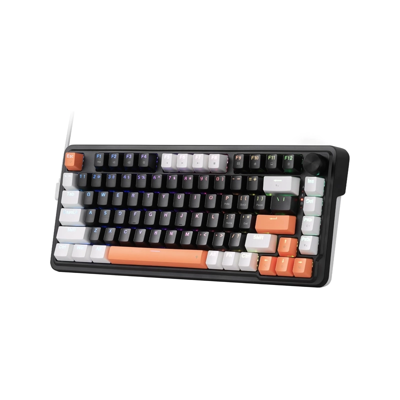 کیبورد گیمینگ Redragon Landshaker K714 BWO RGB | سریع و سبک