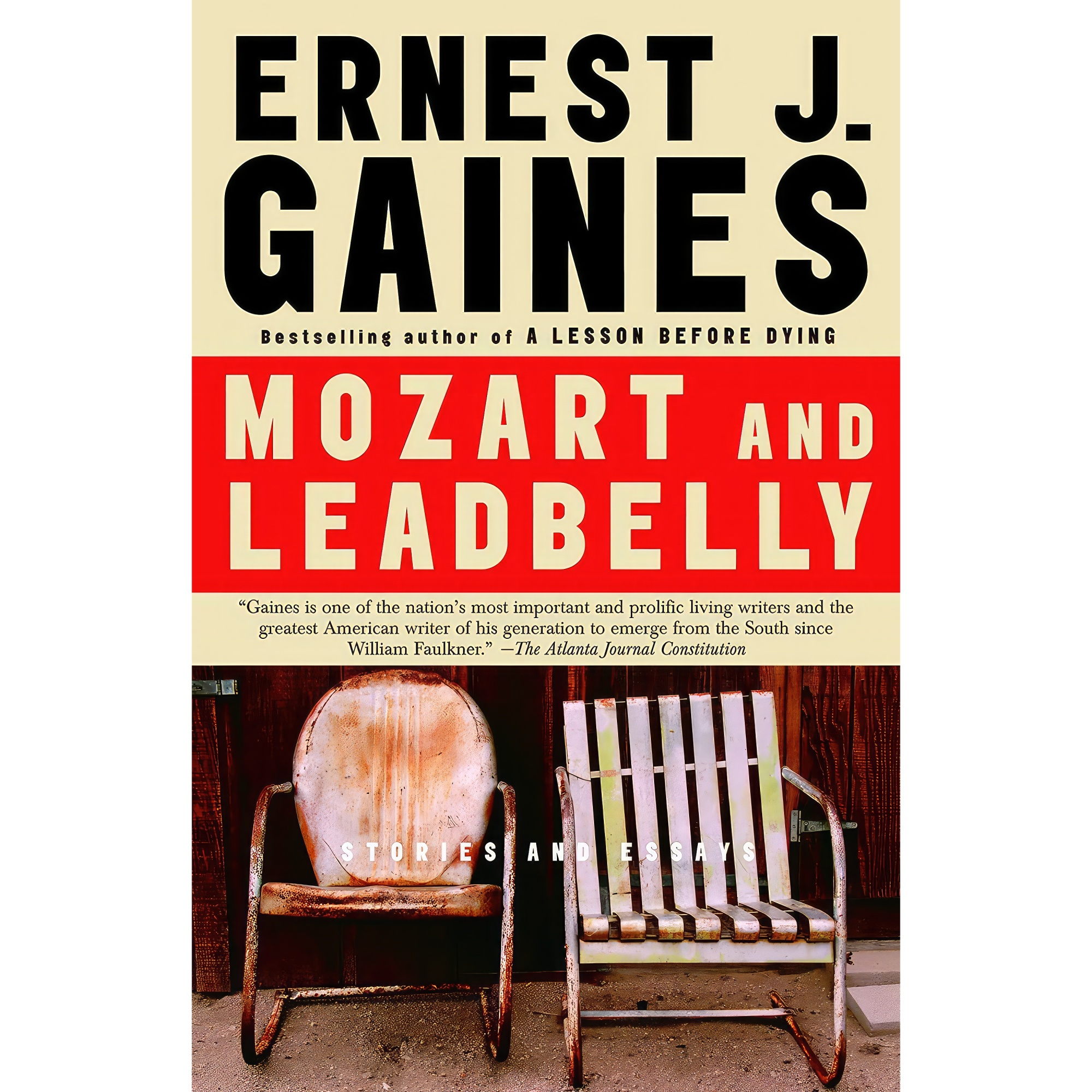 کتاب Mozart and Leadbelly اثر Reggie Scott Young and Ernest J Gaines انتشارات Vintage