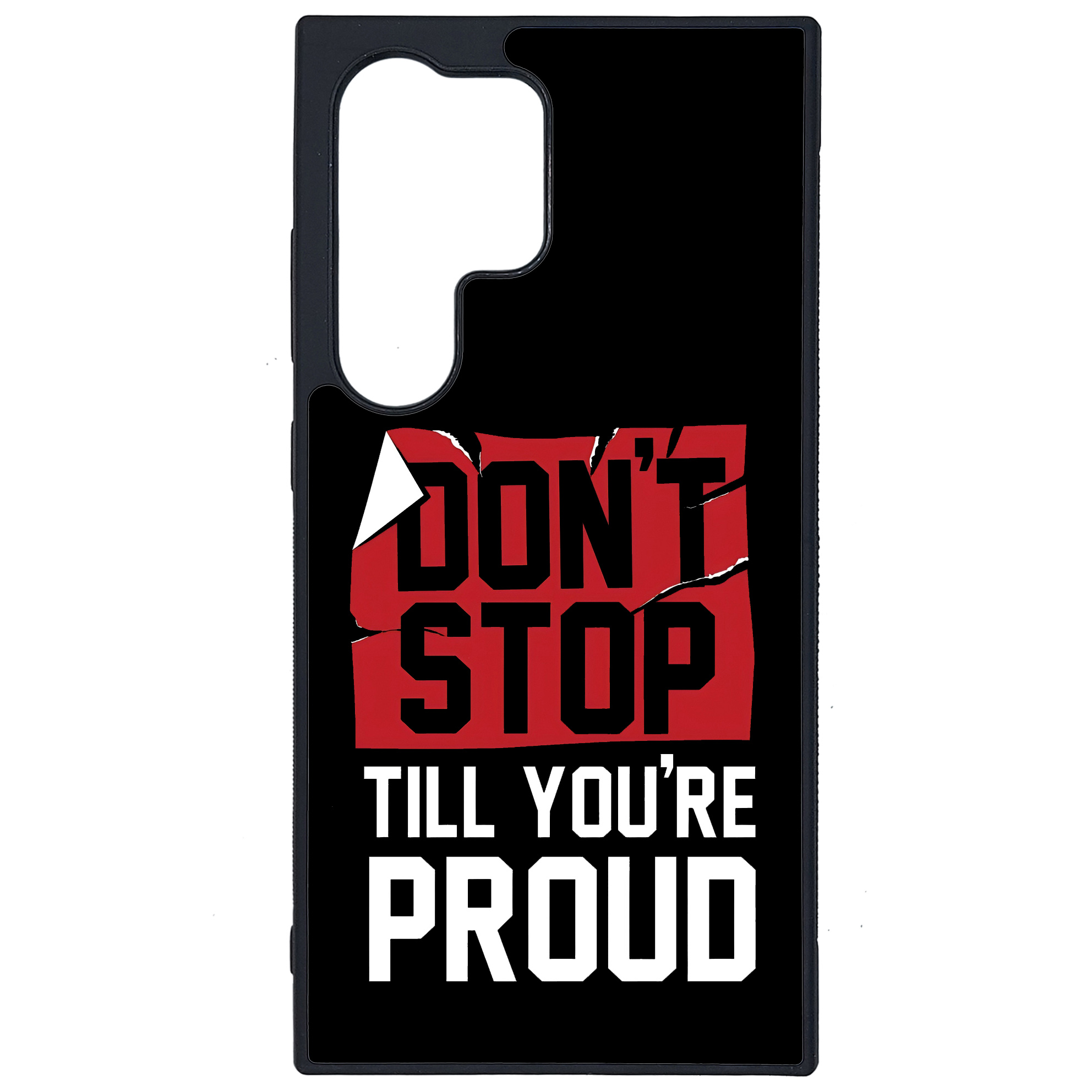 کاور طرح متن کد G-057 مناسب برای گوشی موبایل سامسونگ Galaxy S24 Ultra | دیجی قاب دونی