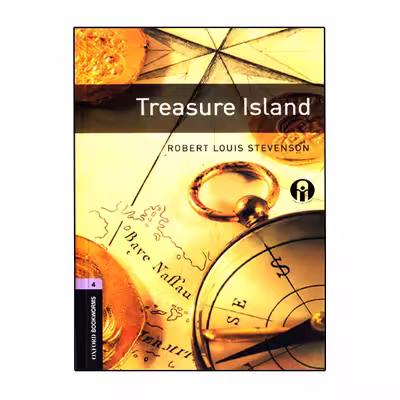کتاب Oxford Bookworms stage 4 Treasure Island اثر Robert Louis Stevenson انتشارات الوندپویان