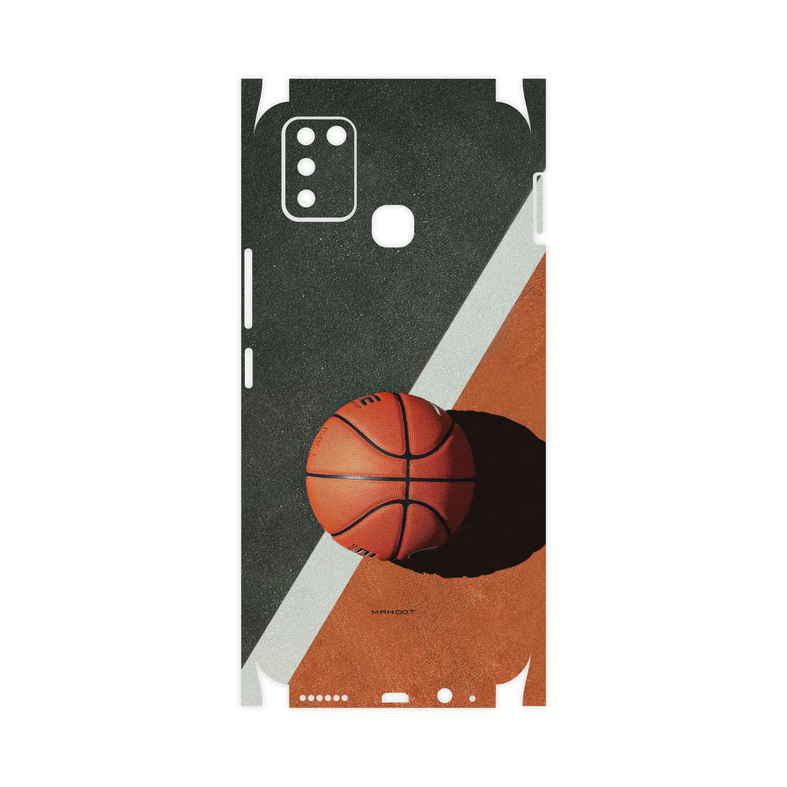 برچسب پوششی ماهوت مدل Basketball-FullSkin مناسب برای گوشی موبایل اینفینیکس Smart 6 X657B