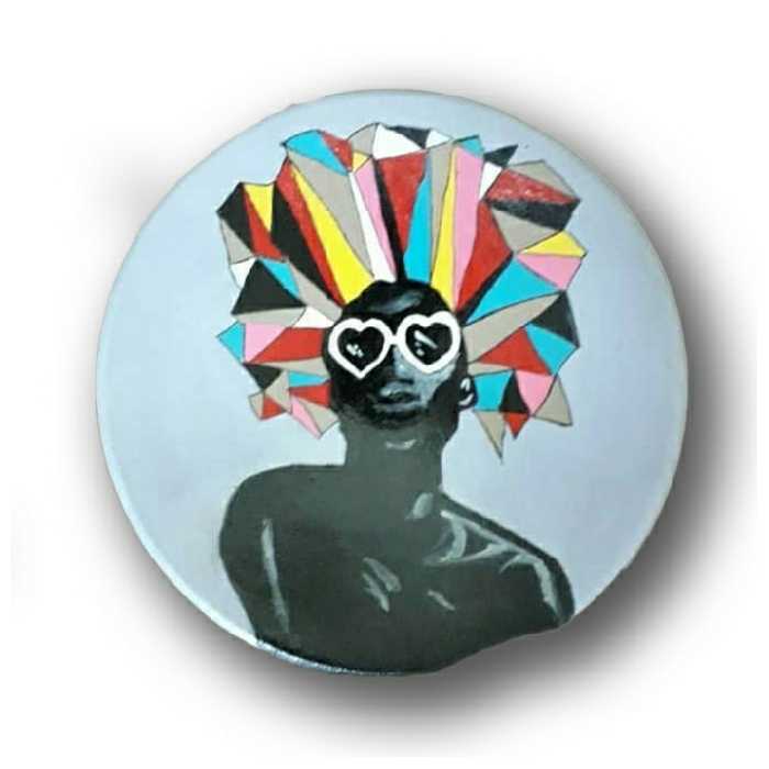 بشقاب دیوارکوب سفالی مدل P5