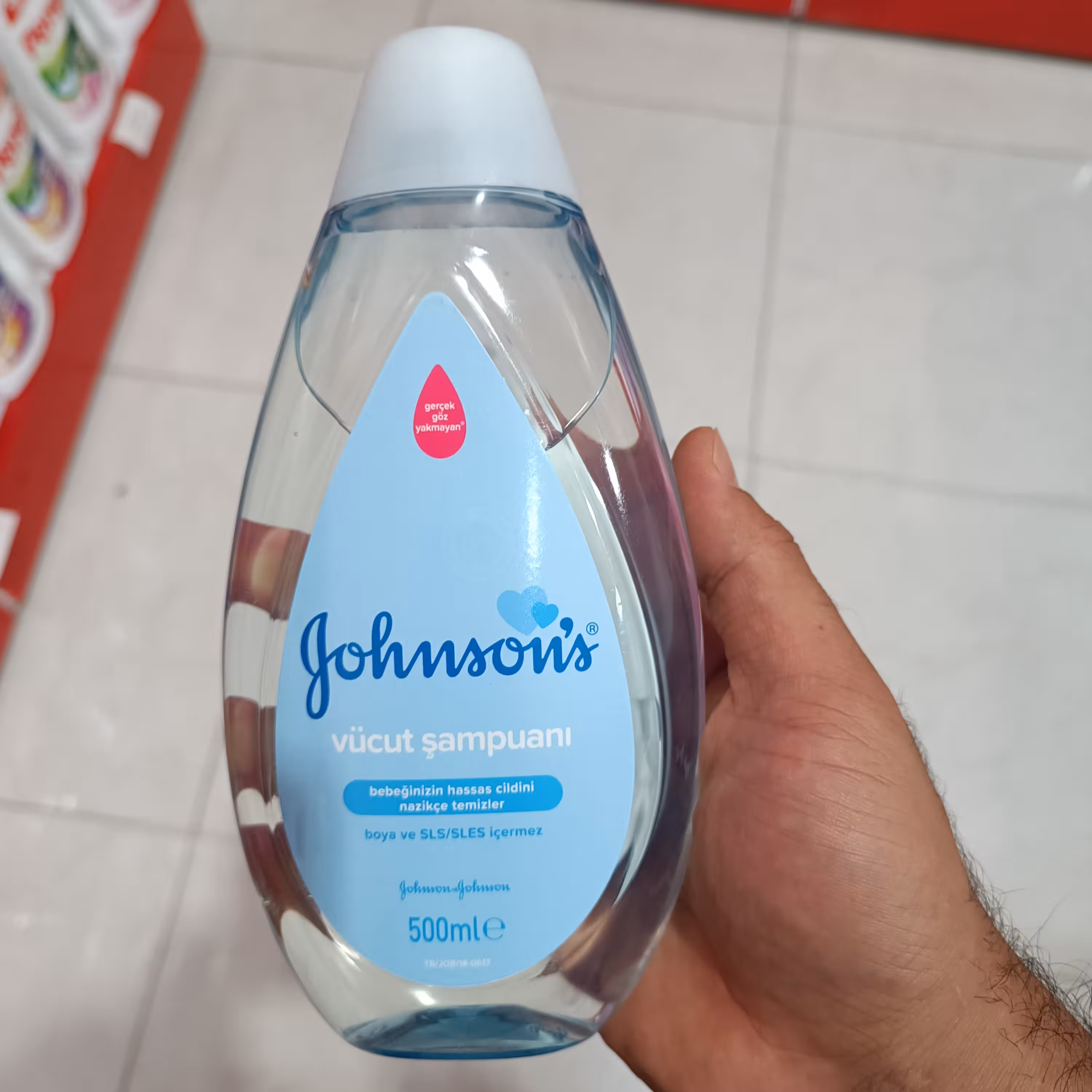 شامپو بدن کودک 500 میل جانسون Johnsons